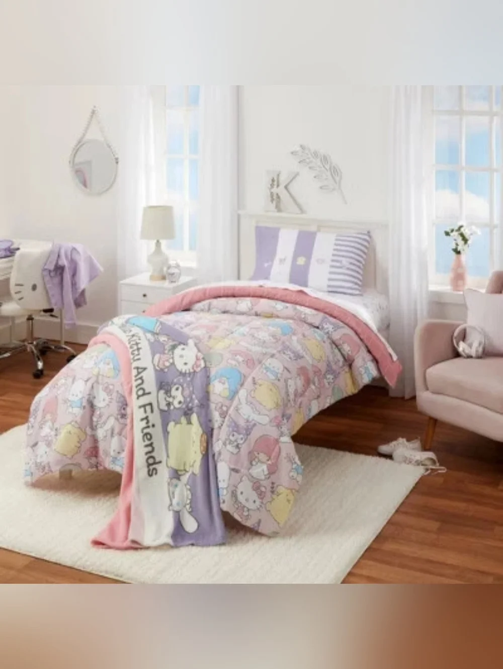 Hello Kitty & Friends Twin Comforter